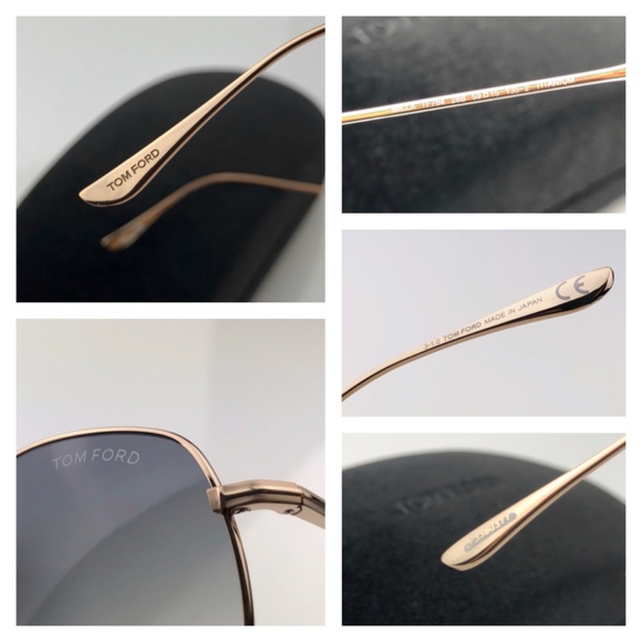 New TOM FORD Milla Aviator Sunglasses FT0784 28B - Picture 7 of 15